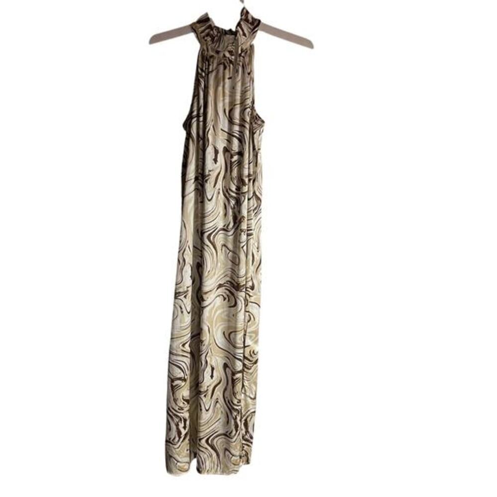 The Drop Women's Arlette Silky Stretch Halter Maxi Dress XS